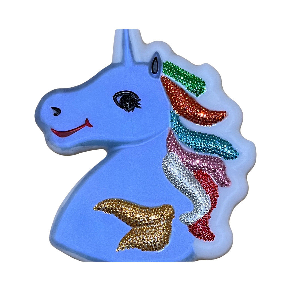 Hanging Unicorn Resin Picture Children's Decor image 1