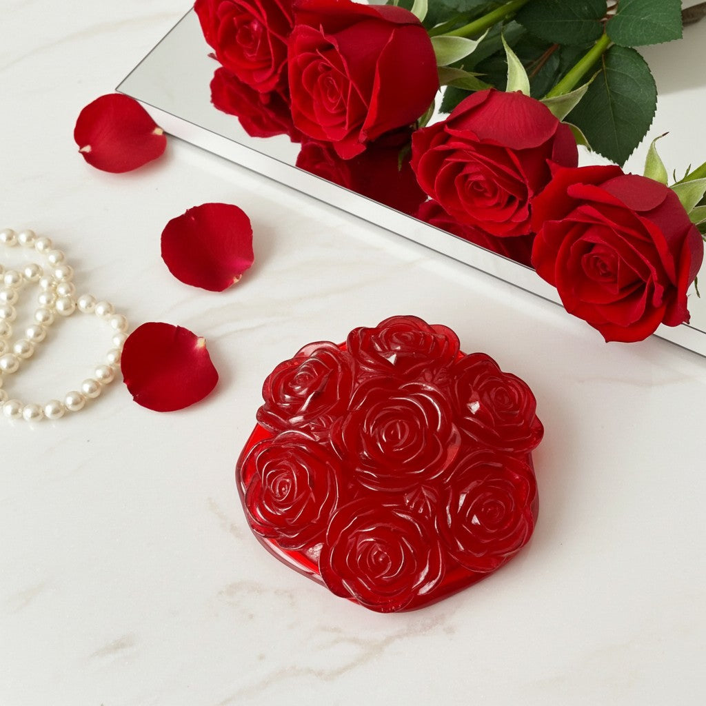 Valentine Mother's Day Red Rose Trinket Jars image 8
