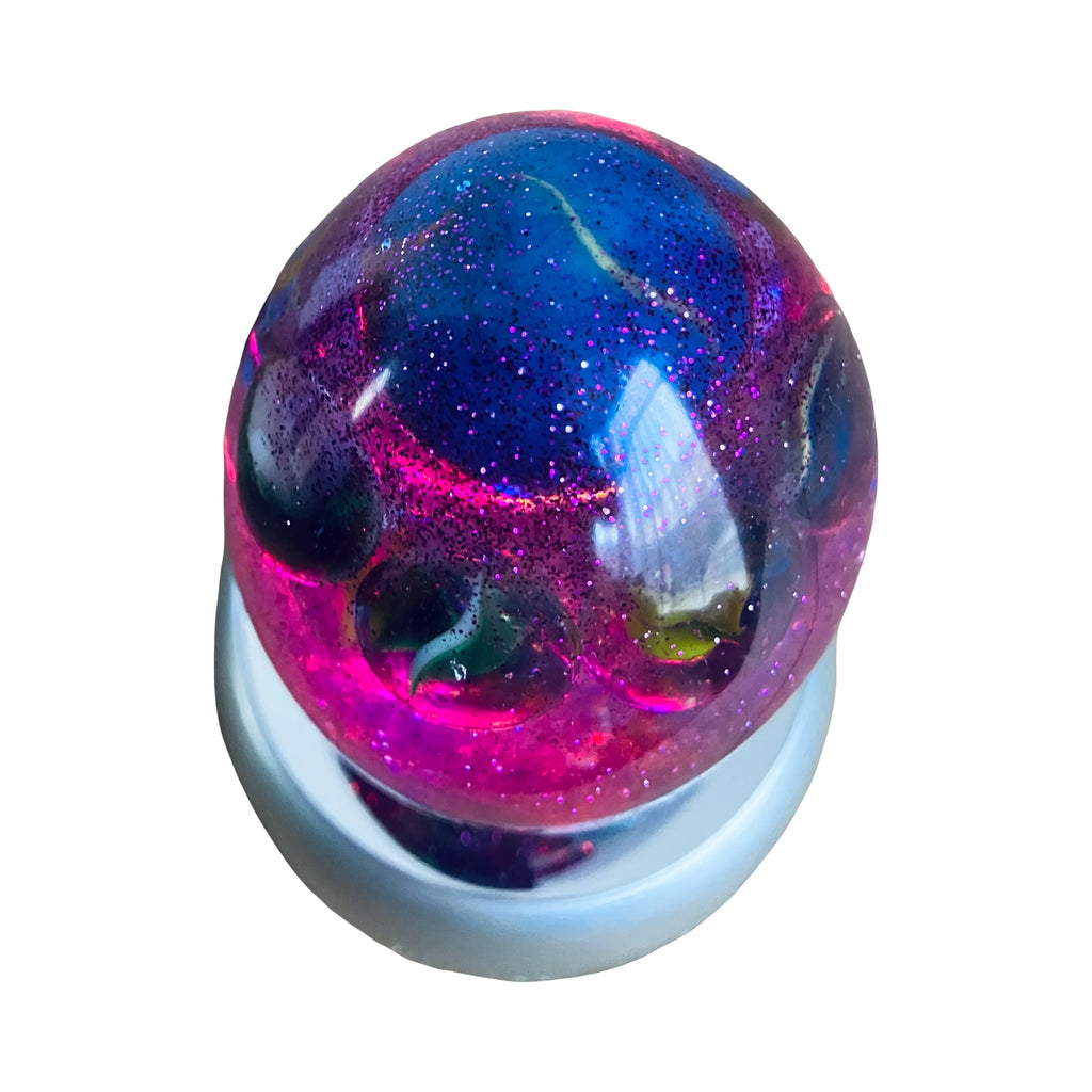 Led Colour Changing Resin Marble Egg image 4
