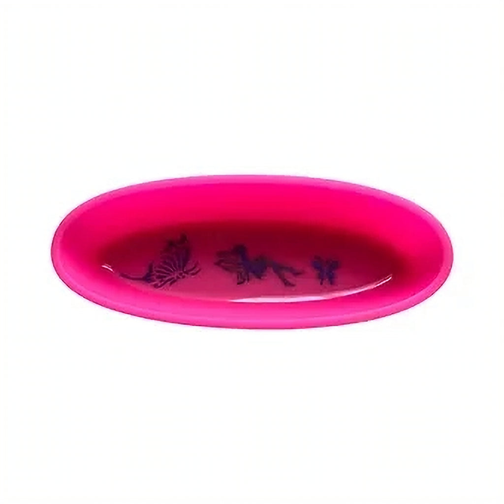 Neon Pink Butterfly Fairy Storage Dish image 1