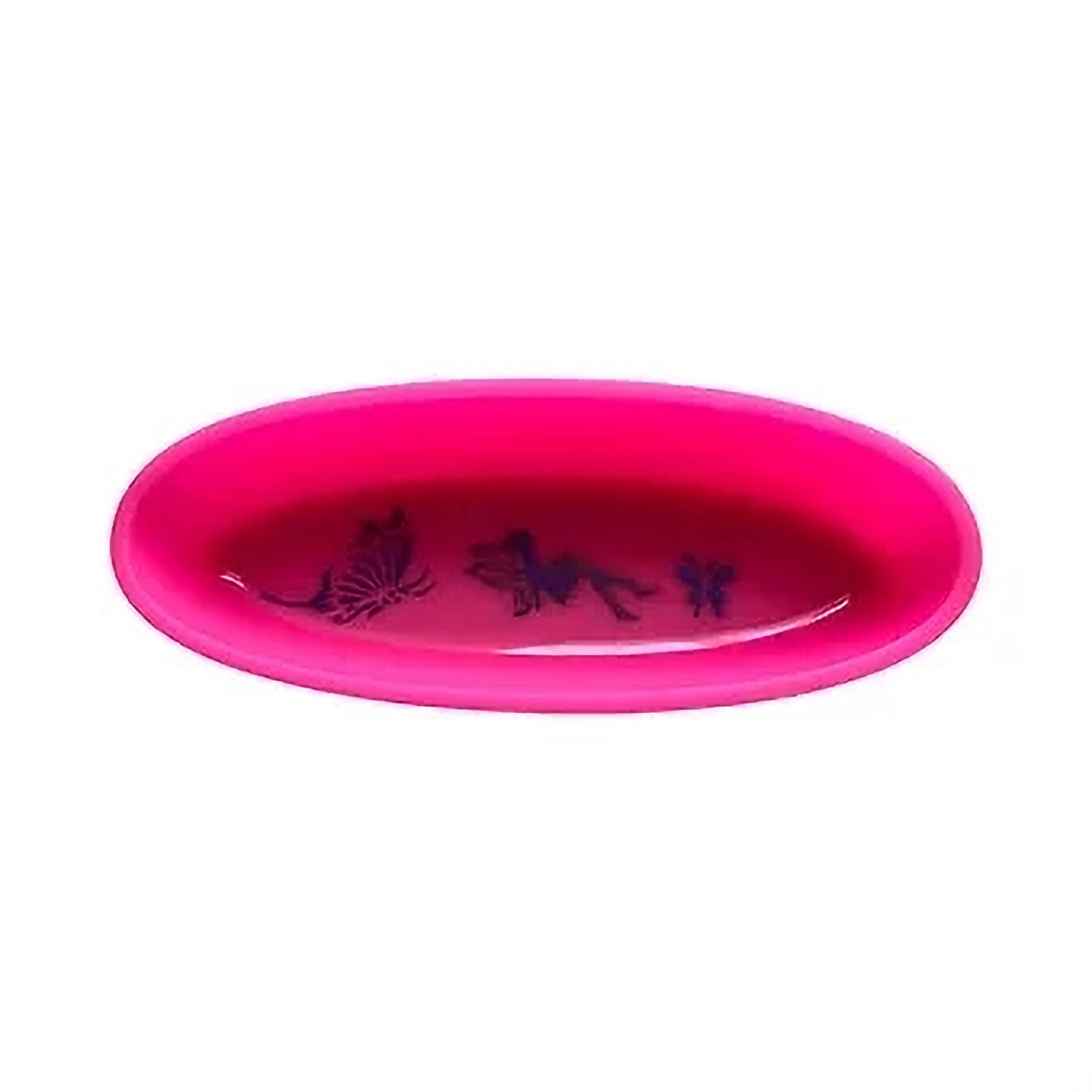 Neon Pink Butterfly Fairy Storage Dish image 1