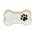 Handmade Dog Bone Shaped Storage Dish Plate