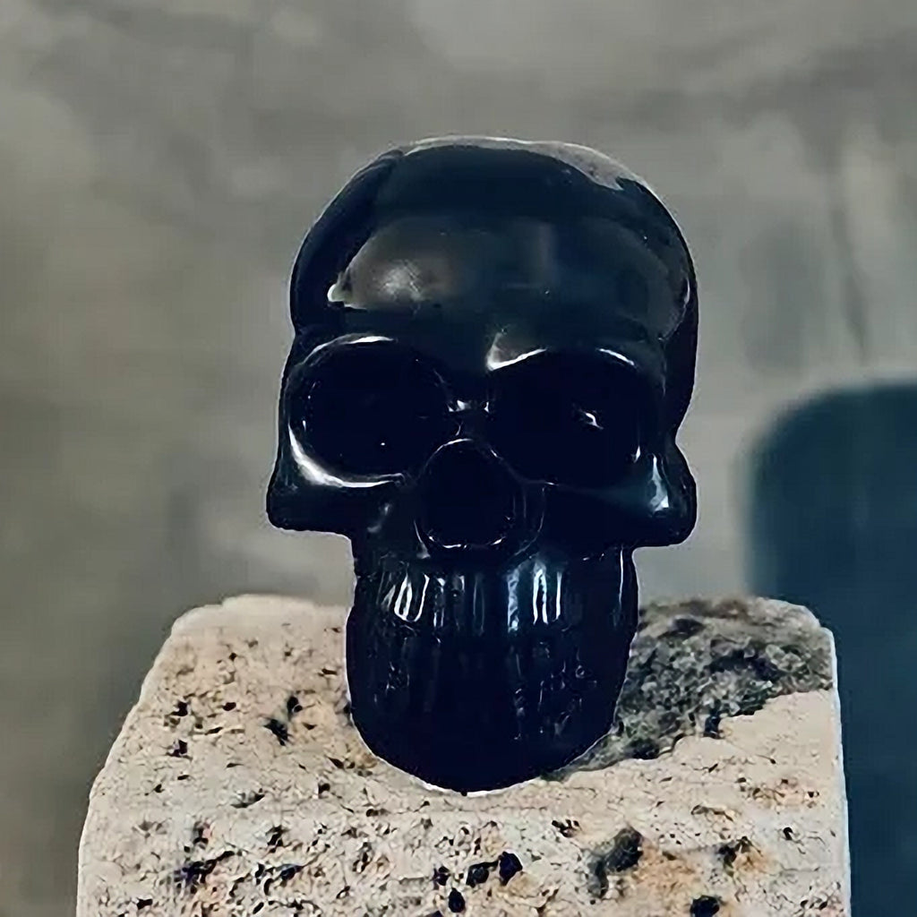 Gothic Resin Skull Ornaments Gifts image 1