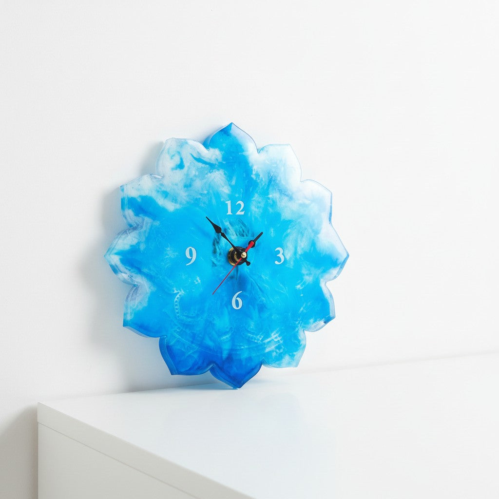 Holographic Resin Wall Clocks  image 1