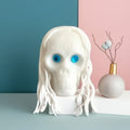 Handmade Resin Novelty Skull Ornament Sculpture Gifts