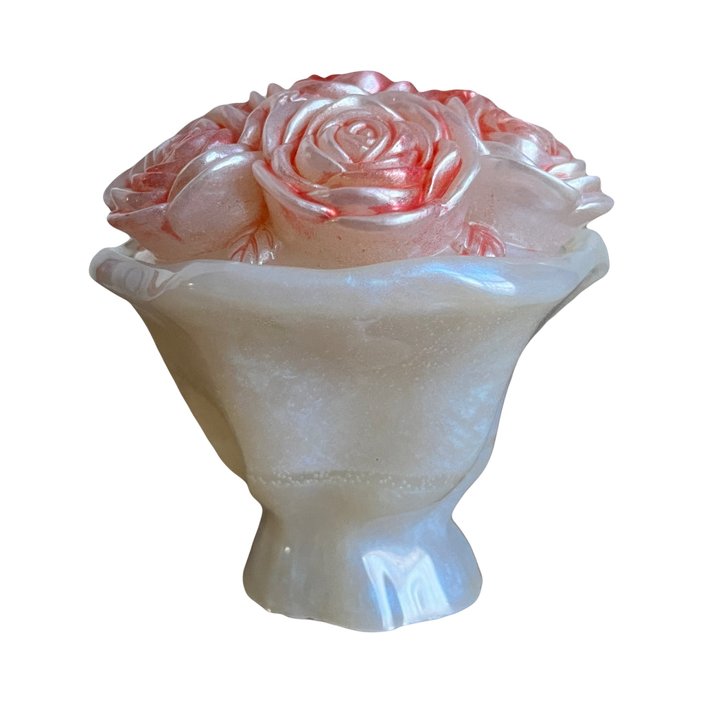 Valentine Mother's Day Red Rose Trinket Jars image 2