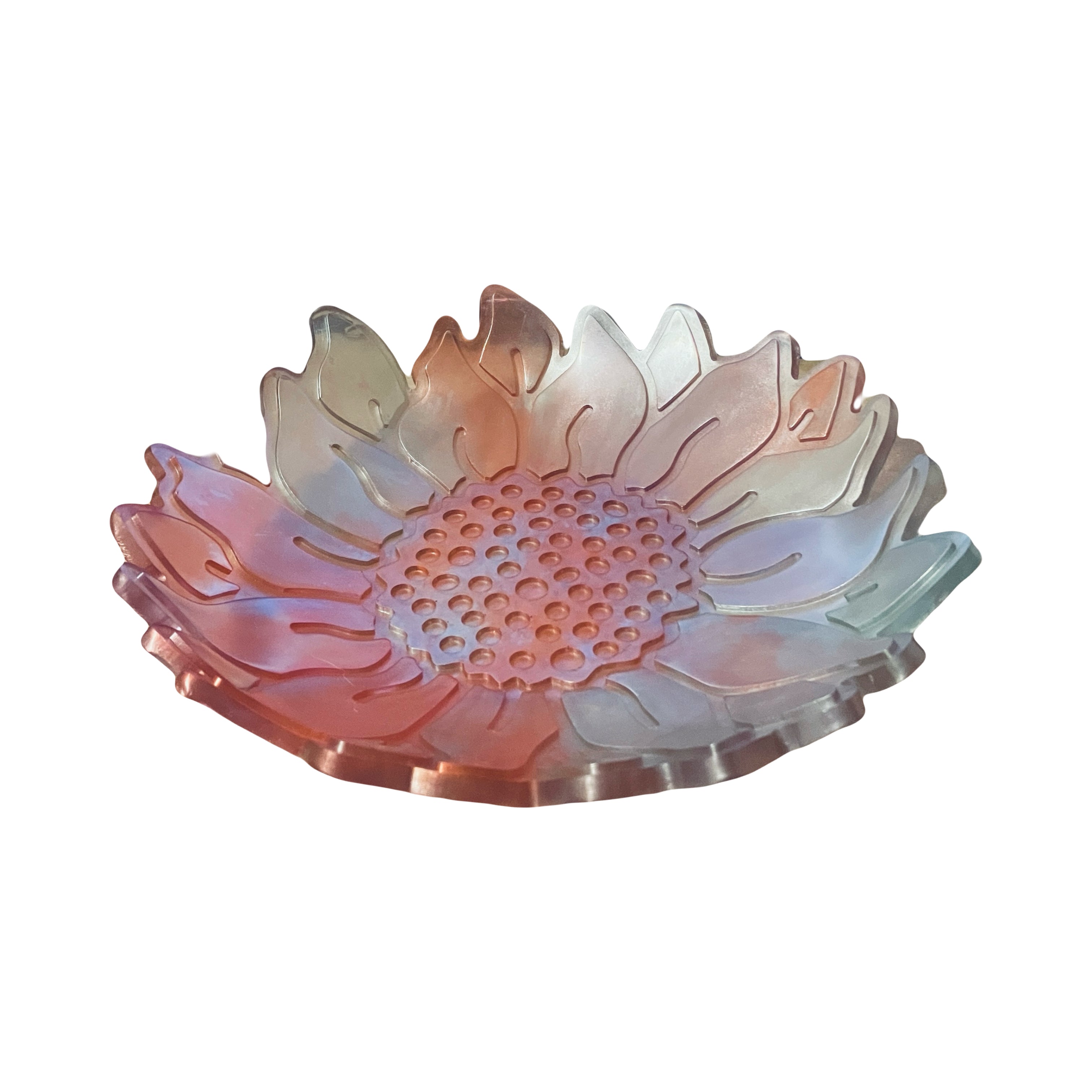Resin Sunflower Bowl Multi-Colours image 5