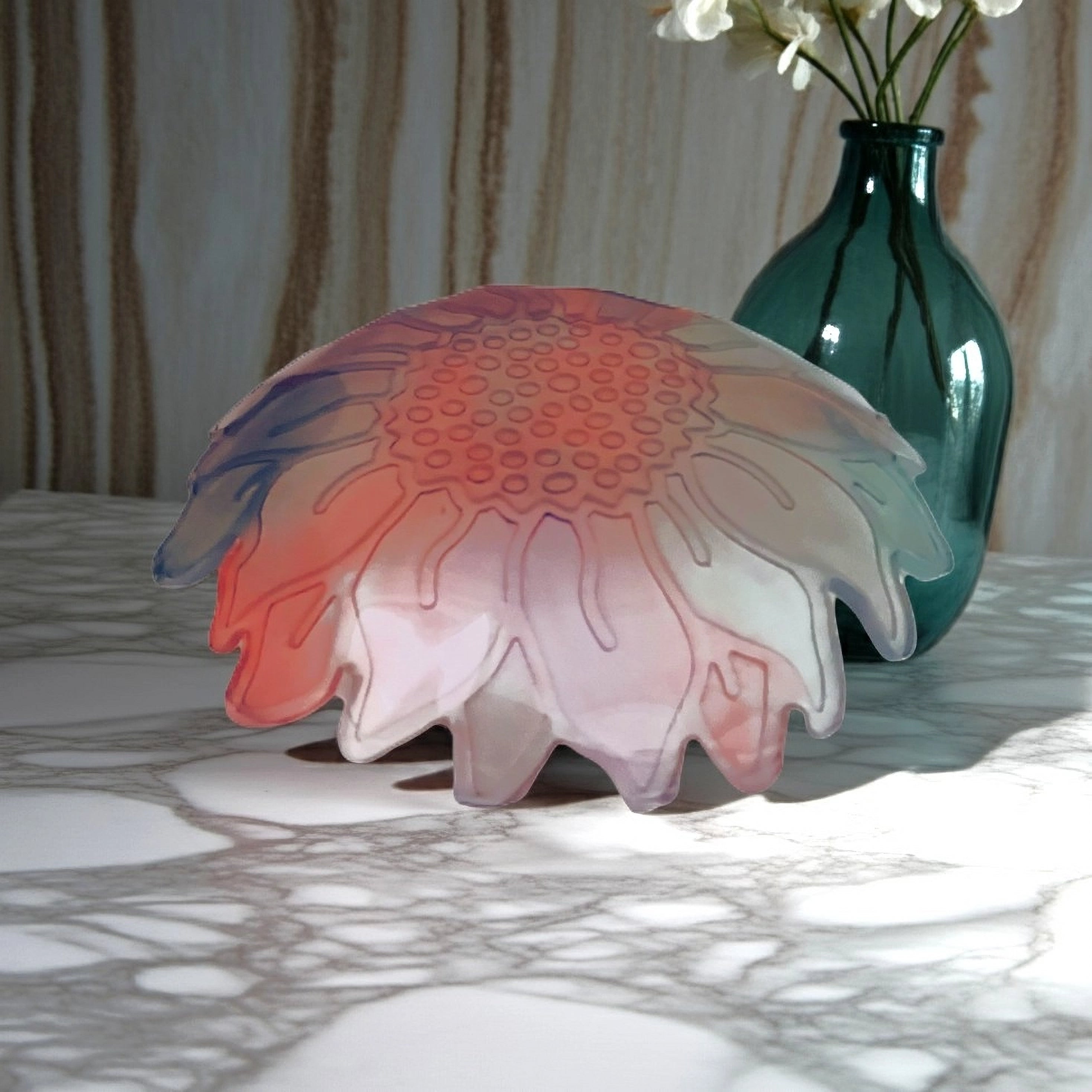 Resin Sunflower Bowl Multi-Colours image 3