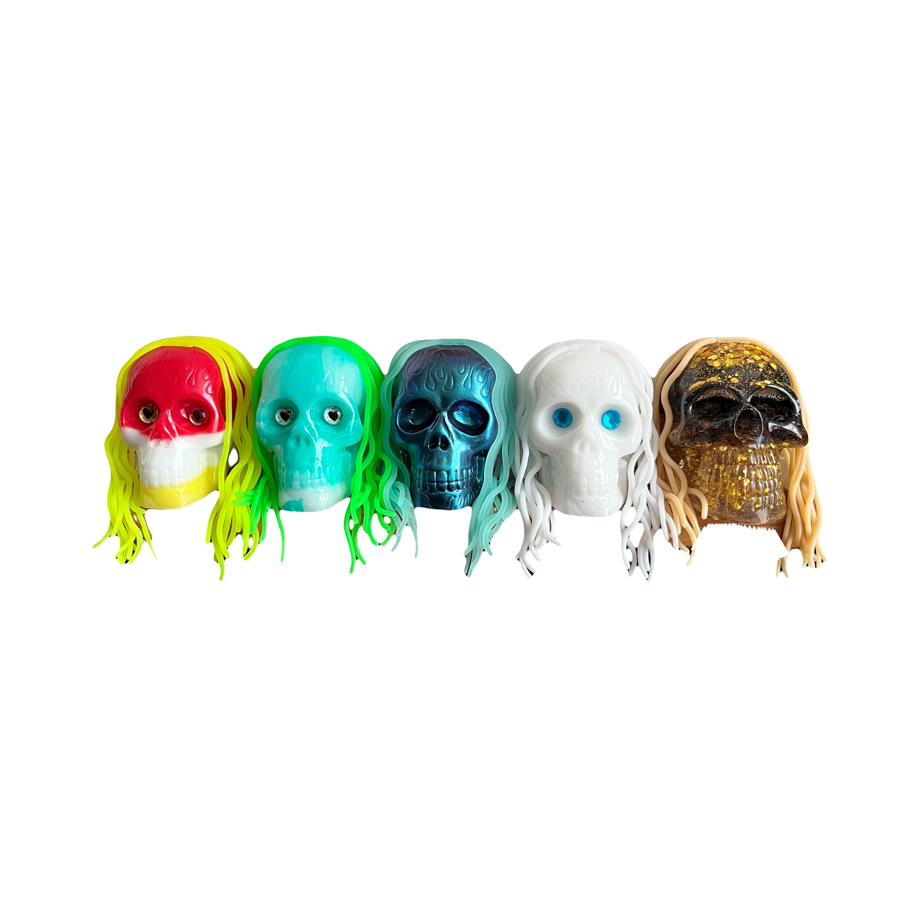 Handmade Resin Skull Ornaments Gifts