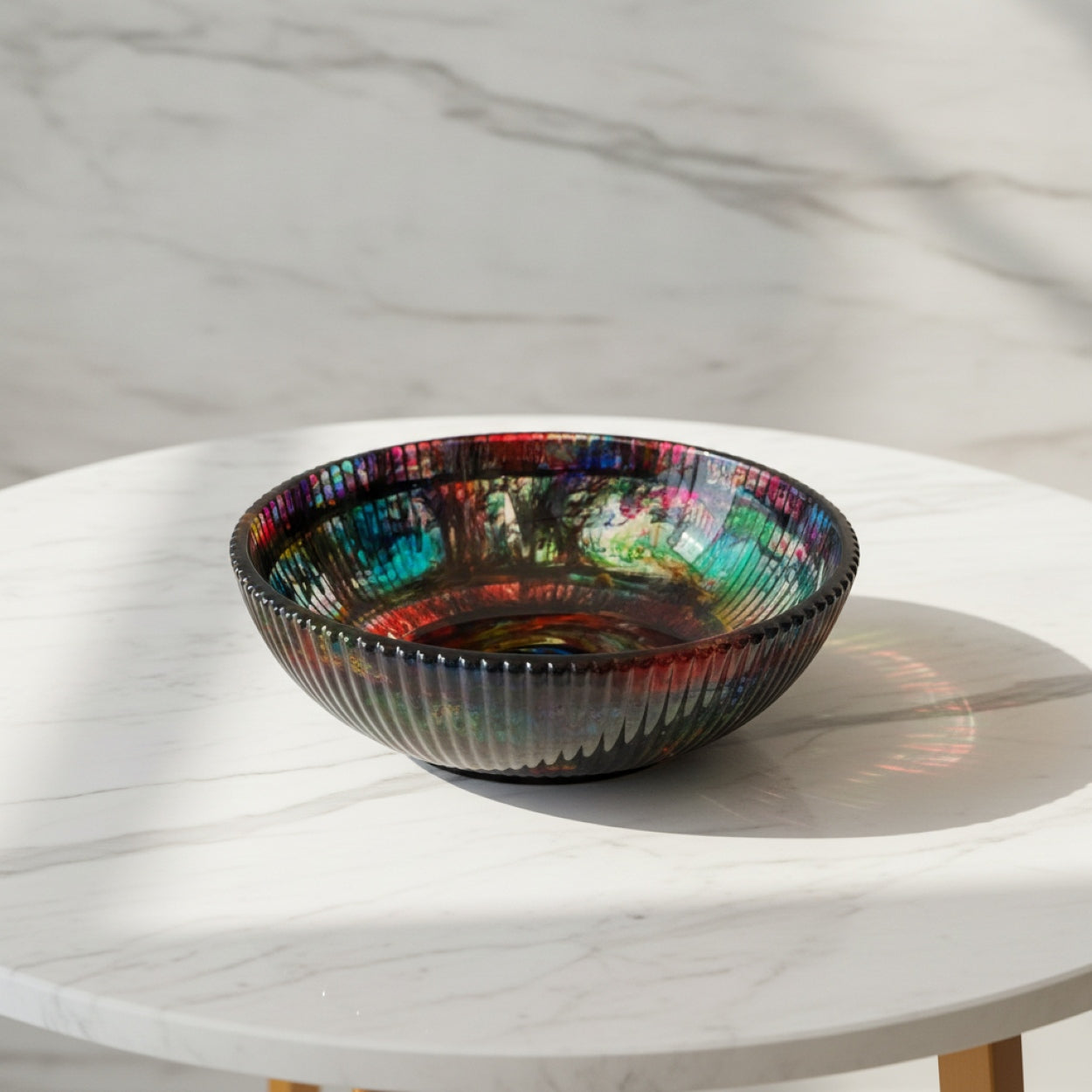 Handmade Resin Fruit Bowls Home Decor Storage