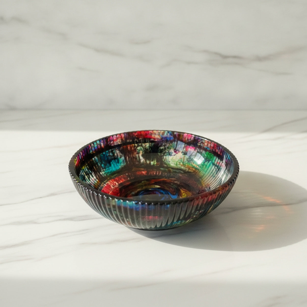 Handmade Resin Fruit Bowls Home Decor Storage