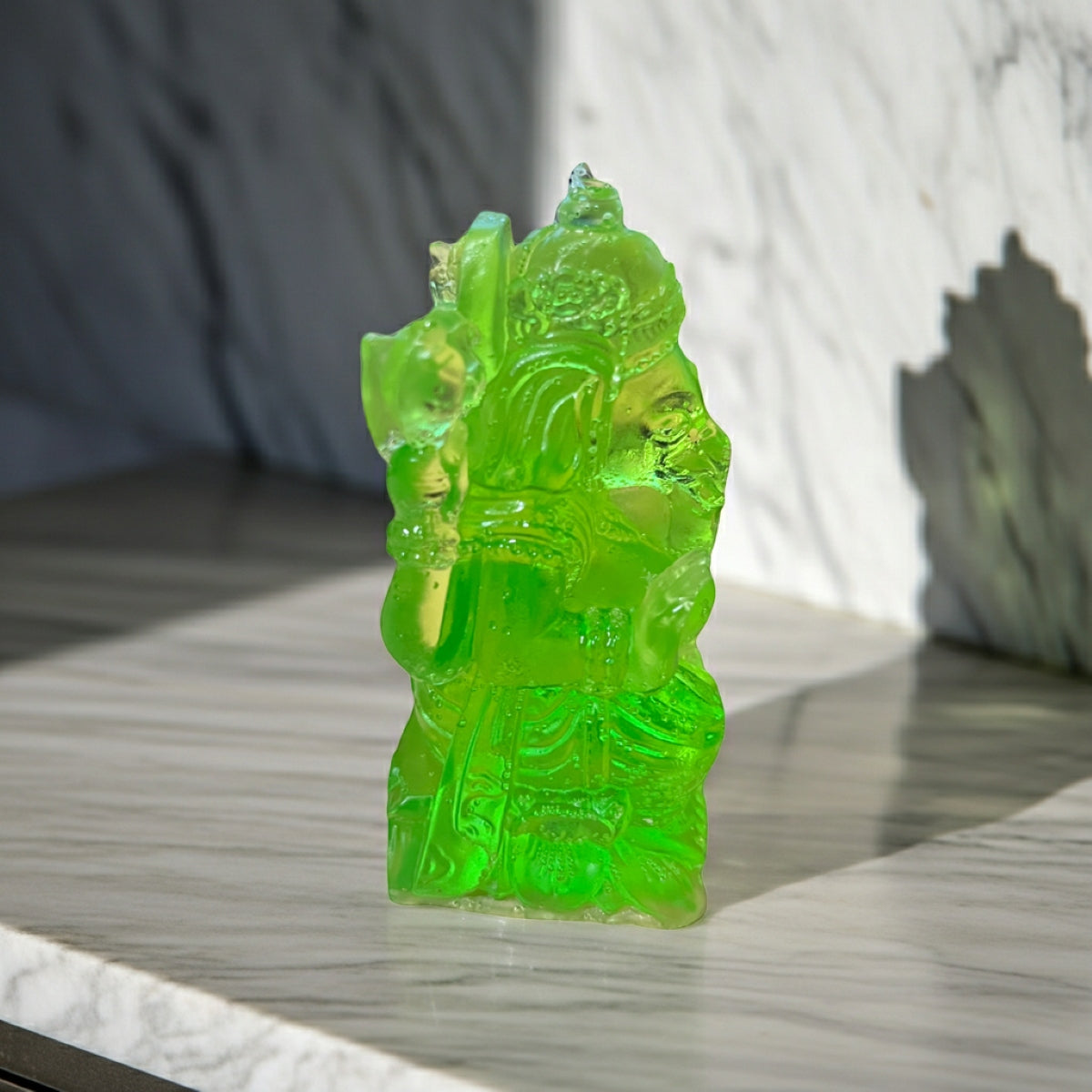 Handmade Indian Lord Ganesha Resin Statue