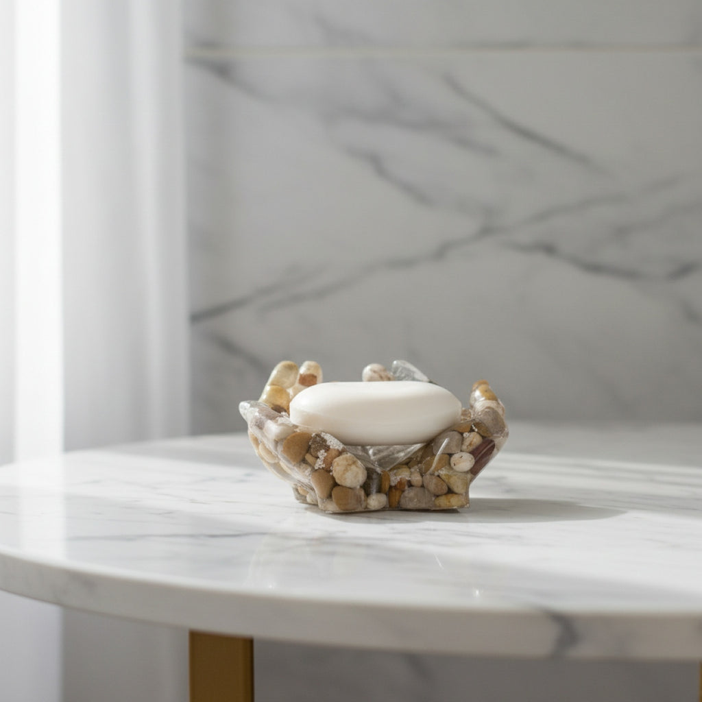 Resin Stone Giving Spiritual Hands Ornament