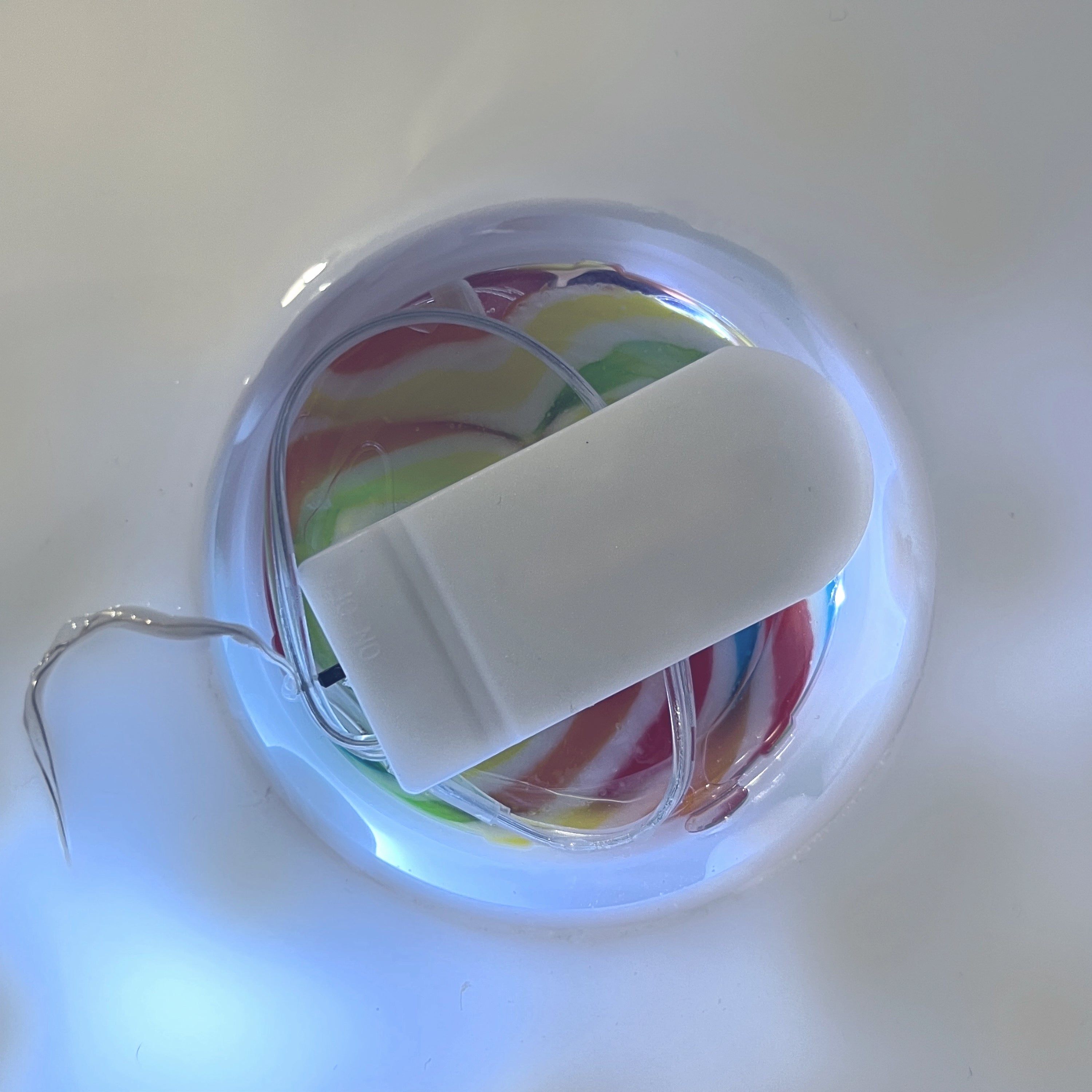 Bespoke Large Resin Pyramid Lamp image 3