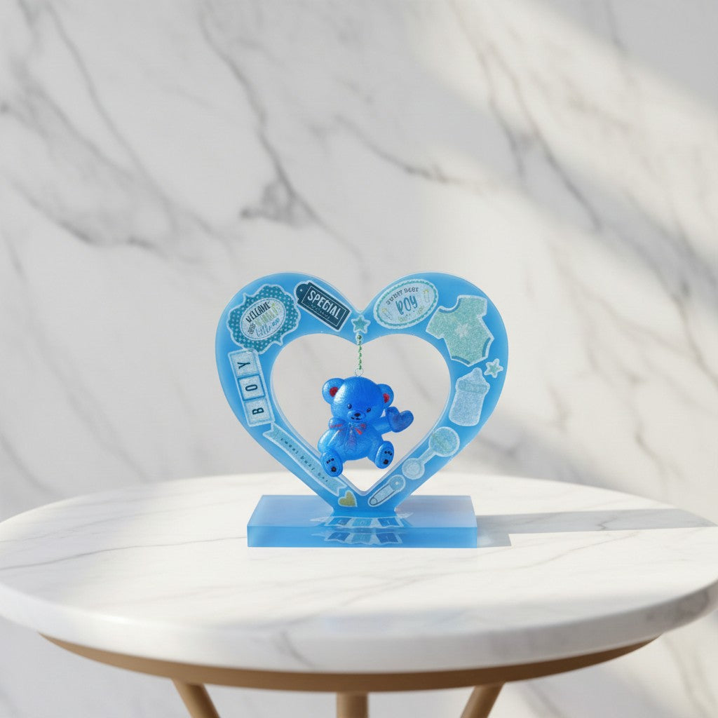 New Baby Gifts Heart Teddy bear Ornaments image 0