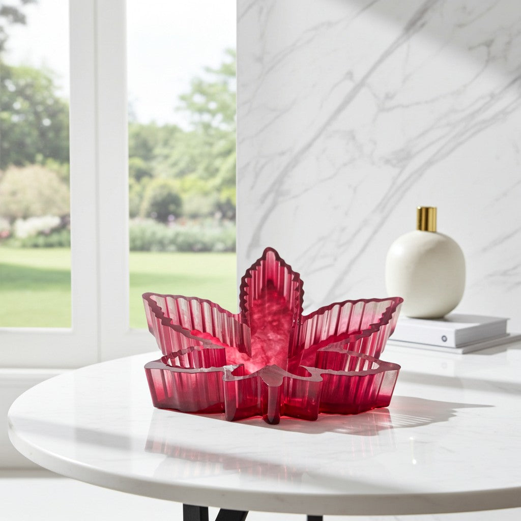 Maple Leaf Resin Ashtray Home Decor image 0