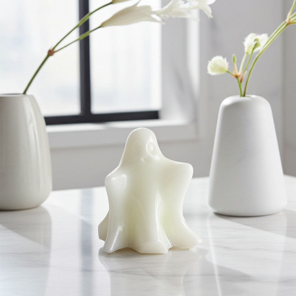 Handmade Resin Ghost Ornaments image 1