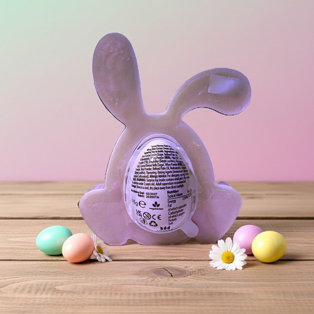Pink Easter Bunny Gift With Egg image 4