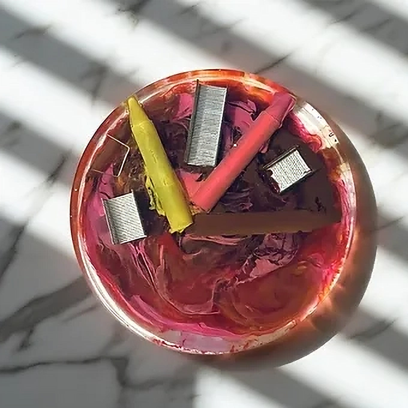 Large Crayon Teacher Coaster Gifts image 5