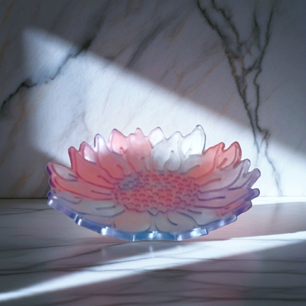 Resin Sunflower Bowl Multi-Colours image 0