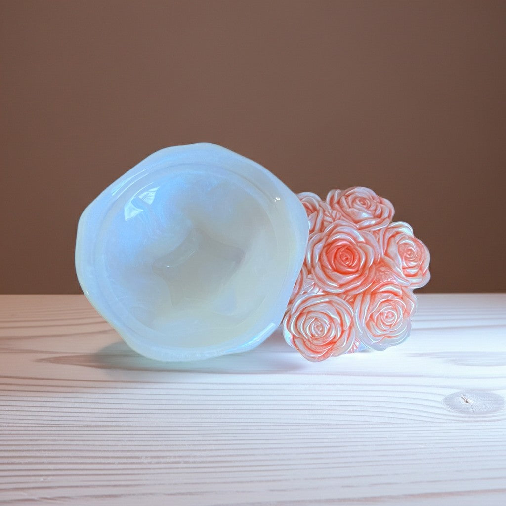 Valentine Mother's Day Red Rose Trinket Jars image 6