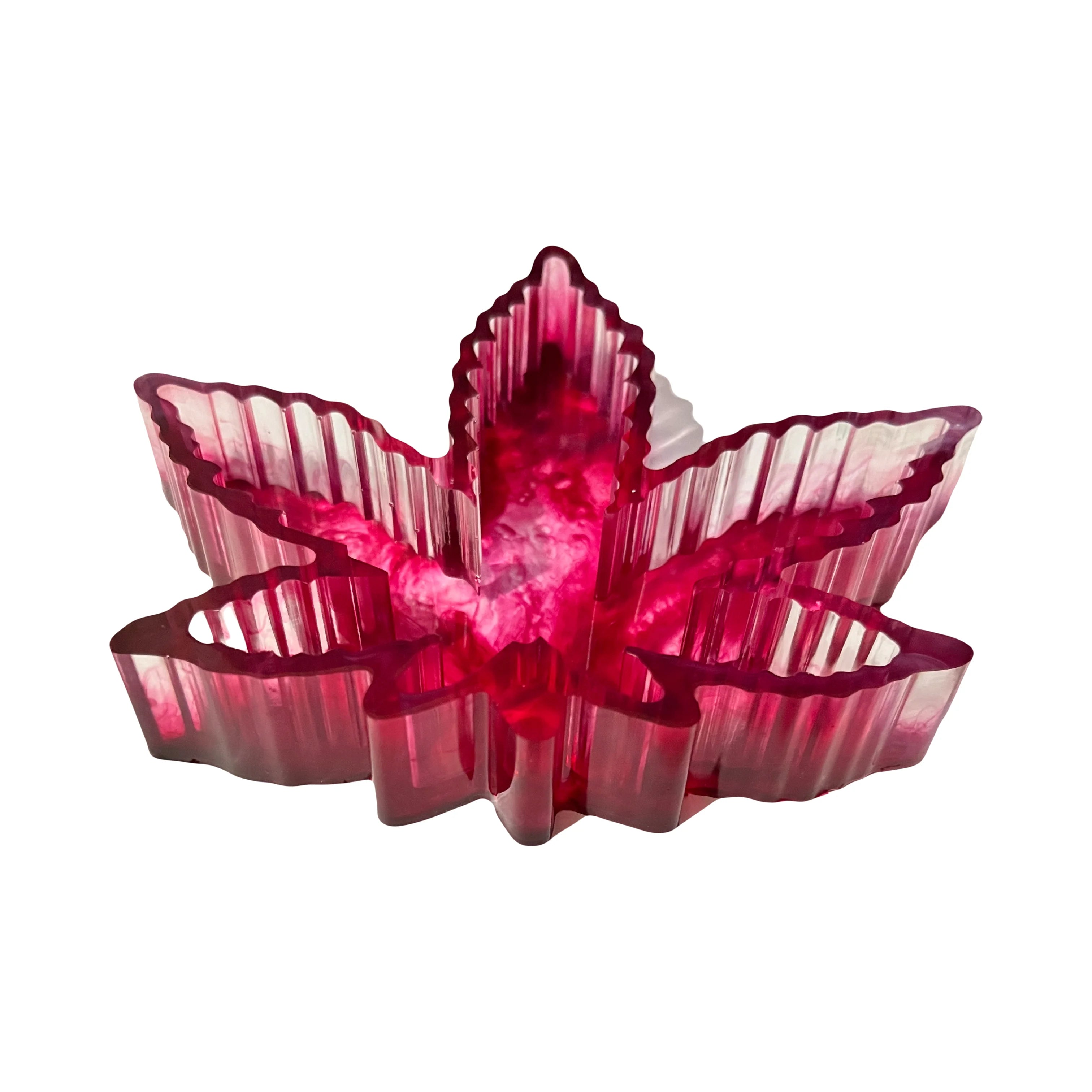 Maple Leaf Resin Ashtray Home Decor image 2