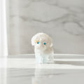 Handmade Resin Stone Dog Statue Figurine Ornament For Home Decor