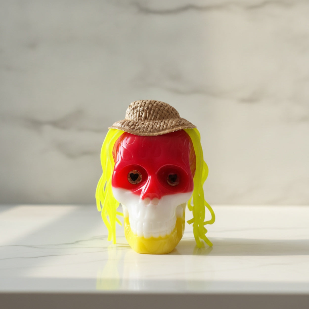 Handmade Resin Novelty Skull Ornament Sculpture Gifts