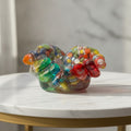 Handmade Resin Multi Coloured Spiritual Hands Storage Dish