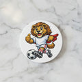 Handmade Round Football Teams Themed Coasters